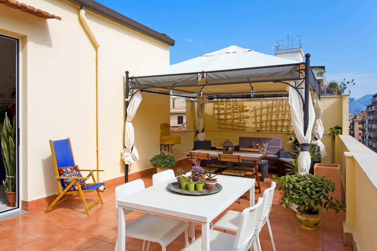 La Terrazza Del Sole B&B Palermo Exterior foto